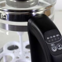 غلاية ماء كهربائية 2 في 1 , 1.7 لتر 2200 واط REBUN...