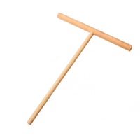 عصا من الخشب لتوزيع الكريب