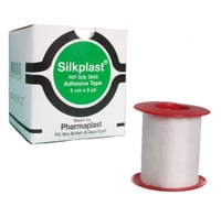 لاصق جروح رول حرير 5ياردة*5سم Pharmaplast Silkplas...