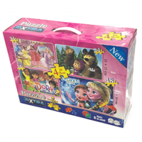 لعبة تركيب الصور المقطعة 4 شخصيات