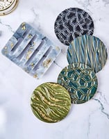 قوالب ريزن 4 قطع سداسي و مكعبات