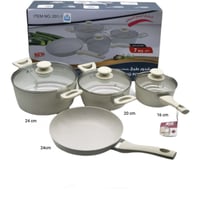 طقم قدور طبخ بغطاء زجاجي CC 201-1