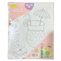 لوحة كانفس للتلوين 25*25 سم TOOLY DY04435-2