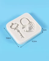 قالب ريزن بتصميم قفل ومفتاح