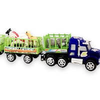 لعبة شاحنة نقل الحيوانات ALAWFIA AW37147