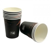 أكواب ورقية للشاي دبل 8 أونز 25 كوب OK