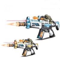 لعبة مسدس الليزر مع الاصوات للاطفال