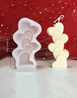 قالب ريزن قلوب فوق بعض