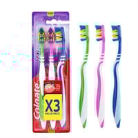 فرشاة اسنان زيج زاج نعومة متوسطة Colgate