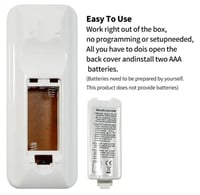 جهاز تحكم عن بعد متوافق مع العديد من المكيفات K-10...