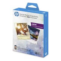 ورق صور 10*13 سم 25 ورقة HP Social Media Snapshots