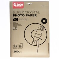 ورق مائي كرستال 260 جرام 20 ورقة JOJO A4