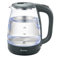 غلاية ماء كهربائية زجاج 1.8 لتر BUARN KB-G803