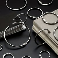 حلقات ألمنيوم 50 حبة 50 ملم LEENO