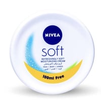 نيفيا سوفت كريم مرطب 200 مل + 100 مل مجانا NIVEA