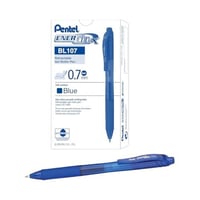 قلم جل ازرق رأس معدني Pentel BL107-C