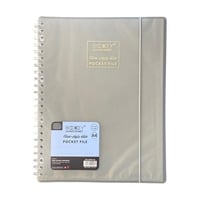 ملف جيوب سلك 60 ورقة (A4) BOOKEY BQ-5055-60