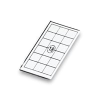 ورق ستيكر لاصق ابيض مطفي 100 ورقة Xel-lent LFL0005...