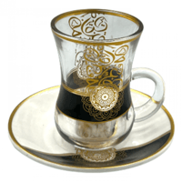 طقم بيالات وفناجيل 36 قطعة Extra SH-9229