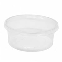 علب طعام بلاستيك شفاف 250 جرام 50 حبة جاسكو Jasco