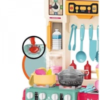 لعبة مطبخ تفاعلي للاطفال - 67 قطعة بلونين