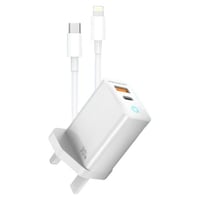 شاحن جداري مع كيبل ايفون 30 واط مايكروديجيت DTG157