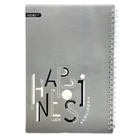 دفتر عربي سلك 80 ورقة BOOKEY A5-2480AR