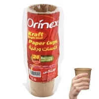 اورينكس أكواب ورقية 8 أونز 24 كوب Orinex