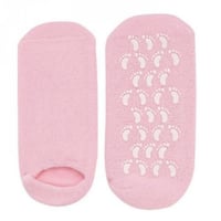 سبا سستم جوارب الجل السحرية لترطيب القدمين وردي Sp...