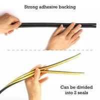 شريط لاصق عازل للغبار والماء والضوضاء للأبواب والن...