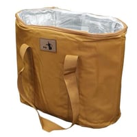 شنطة دلال للرحلات قماش بني SH24330