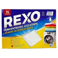 ورق لامتصاص روائح ملابس الغسيل 15 قطعة REXO 102087
