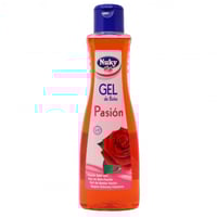 جل استحمام بخلاصة الورد الطبيعي 750 مل Nuky