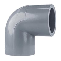 كوع زاوية زينيث بلاستيك حار 1 انش ضغط 80