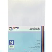 ورق معطر لماع أبيض 180 غرام 50 ورقة SYF FR180gA4-1