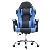 كرسي قيمنق قابل للتعديل ازرق ASL-7199