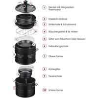 برميل مندي 56*63*97 سم AW11266