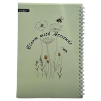 دفتر عربي سلك 80 ورقة BOOKEY A5-2480AR