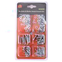 مجموعة براغي وصواميل 186 قطعة LAWAZIM K10784