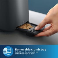 محمصة توست شريحتين PHILIPS HD2510/90