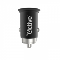 شاحن سيارة أسود بقوة 30 واط اكتيف Active