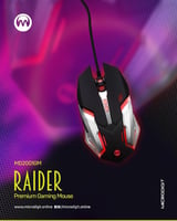 ماوس سلكي مضيء مايكروديجيت MD2001GM