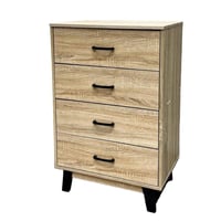 كومدينة جانبية خشب بيج 4 أدراج AW15581-2