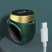 خاتم تسبيح ذكي لون أسود 01442