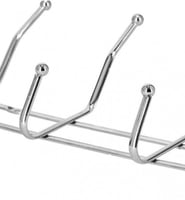 علاقة ملابس فوق الباب ستانلس ستيل 4 علاقات CC554