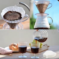 ورق فلتر ترشيح قهوة ابيض مقاس 02 ( 2-4 كوب ) 40 حب...