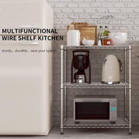 رف تخزين ستيل 3 ادوار AW15739