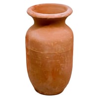 جرة فخار طبيعي وسط 15 سم