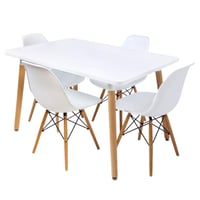 طقم طاولة طعام مع 4 كراسي AW9861