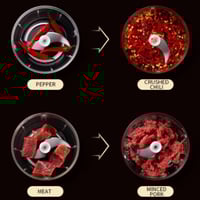 قطاعة خضار قابلة لاعادة الشحن 250 مل CC ST-33